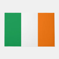 Mat de porte avec drapeau d'Irlande