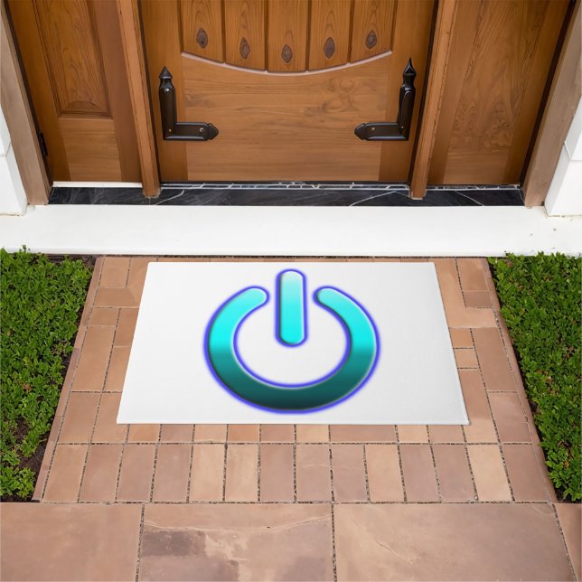 Paillasson Mat de porte d'alimentation de Zer0 (De plein air)