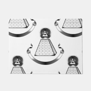 Paillasson mat de porte d'éclairage