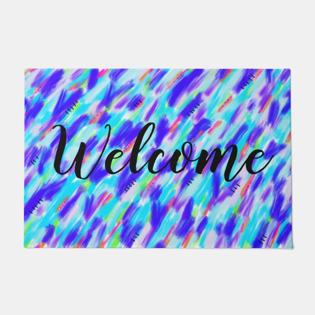 Paillasson Matelas de couleur Chaos (Devant)