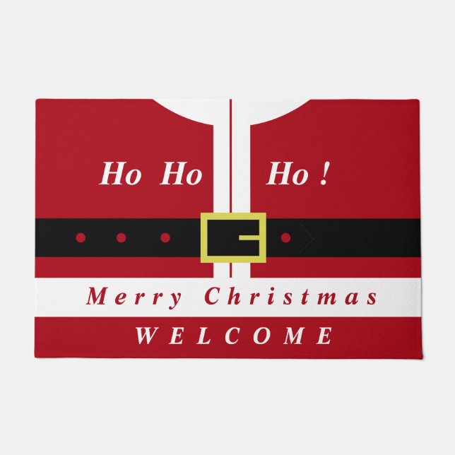 Paillasson Matelas de Noël du Père Noël (Devant)