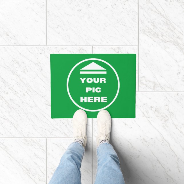 Paillasson Matelas de porte 18" x 24" - Ajouter votre image (Intérieur)