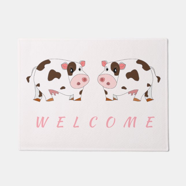 Paillasson Matelas des vaches joyeux (Devant)