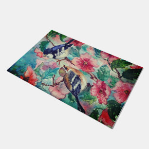 Paillasson Matelas mignon aux oiseaux