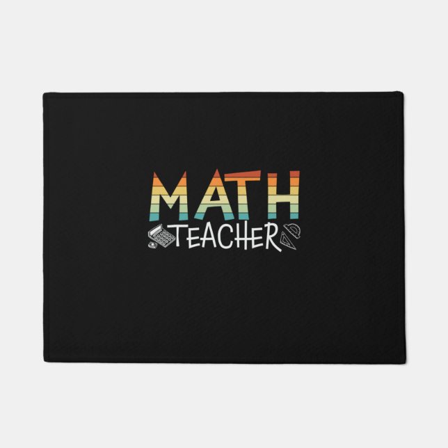 Paillasson Math Teacher (Devant)