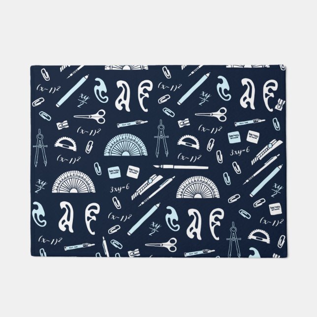 Paillasson Mathématiques Doormat (Devant)