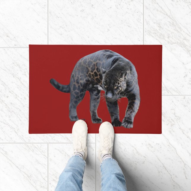 Paillasson Matmat rouge Jaguar Diablo (Intérieur)
