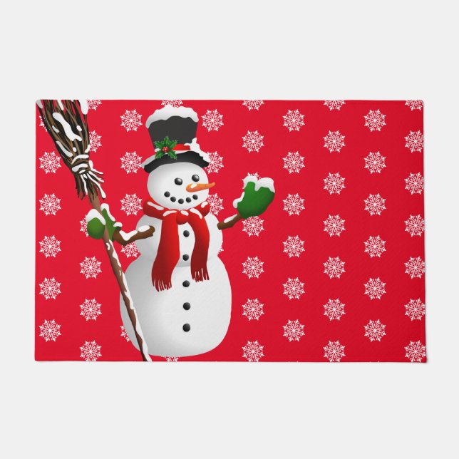 Paillasson Matorat de Noël Snowman (Devant)