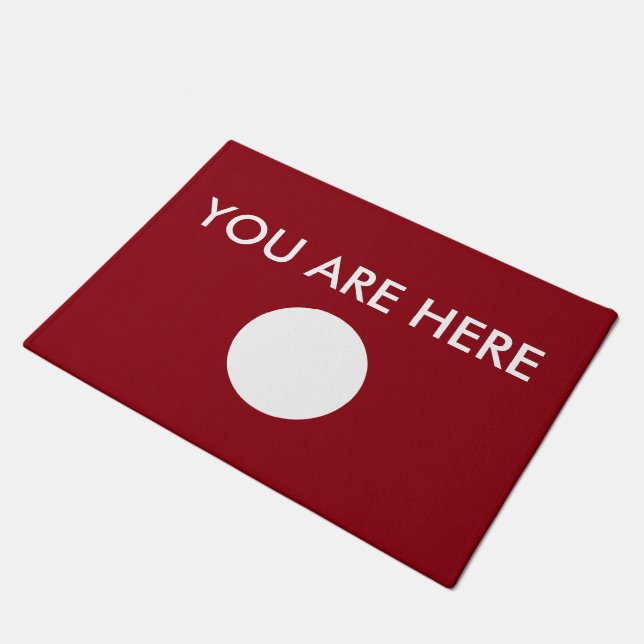 Paillasson Mats de bienvenue amusants (Incliné)