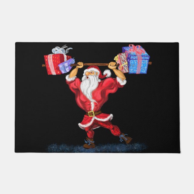 Paillasson Matt de porte du Père Noël (Devant)