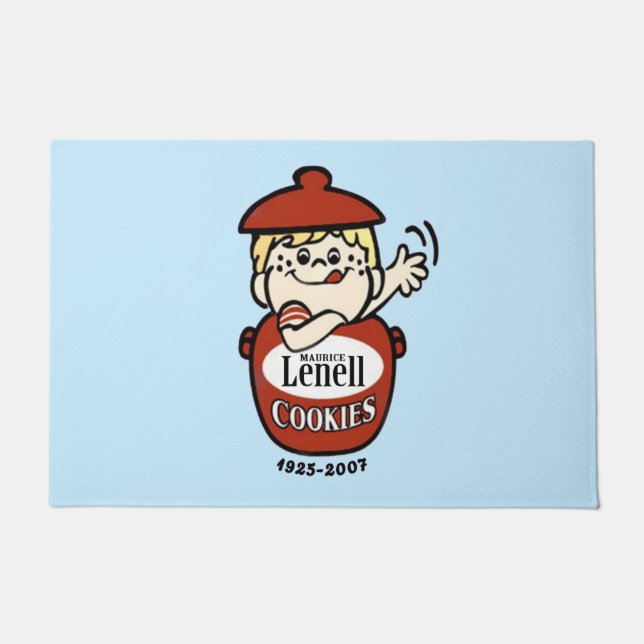Paillasson Maurice Lenell Cookies, Chicago, IL Doormat (Devant)
