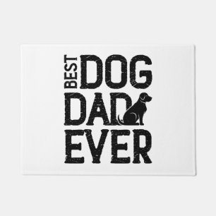 Paillasson Meilleur Chien Papa Jamais T-Shirt Design (3)