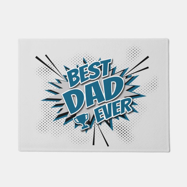 Paillasson Meilleur papa jamais (Devant)