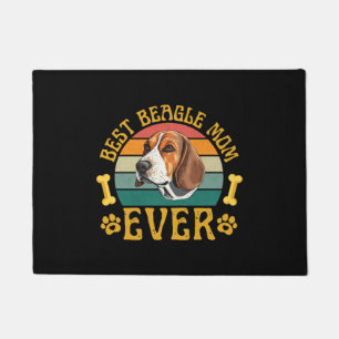 Paillasson Meilleure maman Beagle Ever, Chien Beagle Drôle Ca