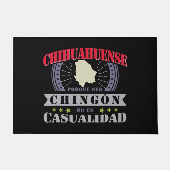 Paillasson mens camisa graciosa de hombre chihuahua mexique c (Devant)