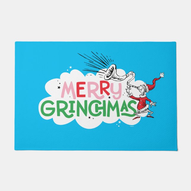 Paillasson Merry Grinchmas Mister Grinch (Devant)