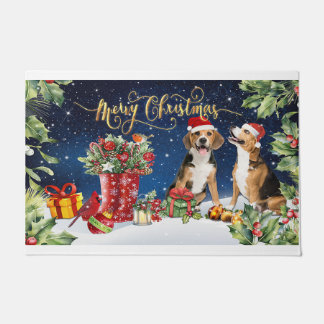 Paillasson Mery Christmas Dog, Amoureux des chiens, Dons de c