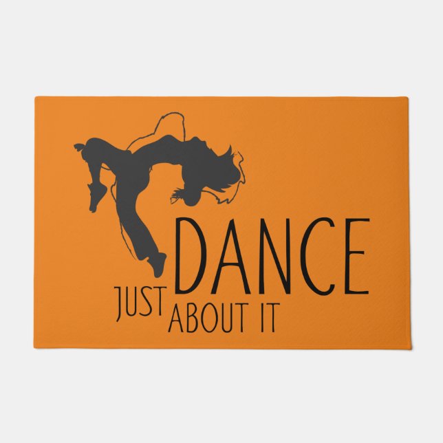 Paillasson Message amusant - Juste Danser À Ce Sujet 1 (Devant)