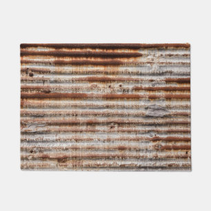 Paillasson Métal rouillé vintage
