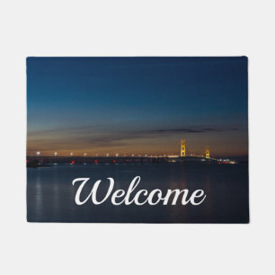 Paillasson Mighty Mac at Night Pano Welcome Doormat