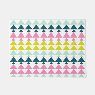 Paillasson Mini Arbres Art Motif en couleur de vacances brill