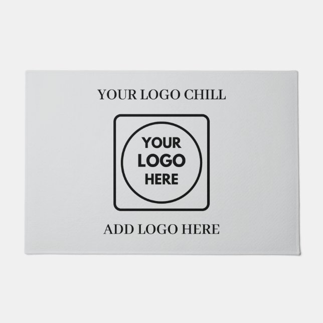 Paillasson Minimalist Custom Logo Kraft Doormat (Devant)