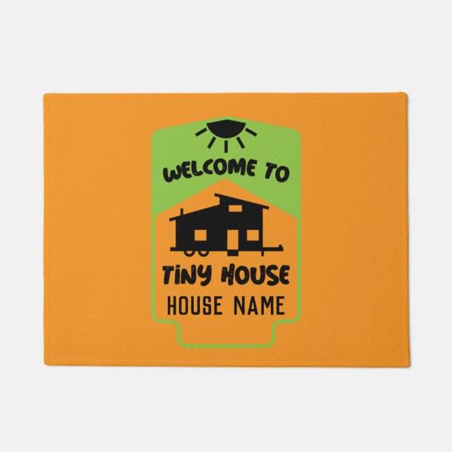 Paillasson Minuscule Maison - Minuscules Maisons (Devant)