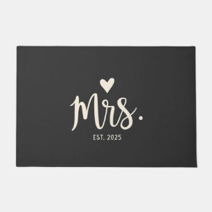 Paillasson Mme Est. mariage Fiançailles mariée 2025