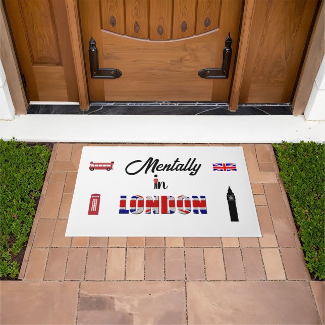 Paillasson Mmental dans Londres Doormat (De plein air)