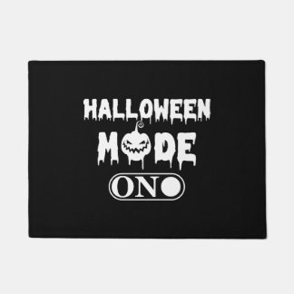 Paillasson Mode Halloween Citrouille Halloween activé