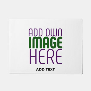 PAILLASSON MODÈLE DE TEXTE D'IMAGE BLANCHE SIMPLE MODERNE