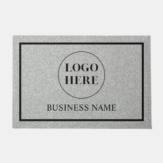 Paillasson Modern Elegant Business Logo Doormat (Devant)