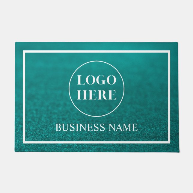 Paillasson Modern Elegant Business Logo Doormat (Devant)