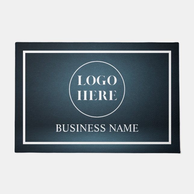 Paillasson Modern Elegant Business Logo Doormat (Devant)