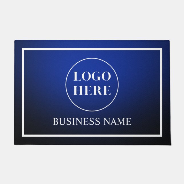 Paillasson Modern Elegant Business Logo Doormat (Devant)