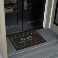 Moderne Green Neon Look Entreprise Marque d'affair