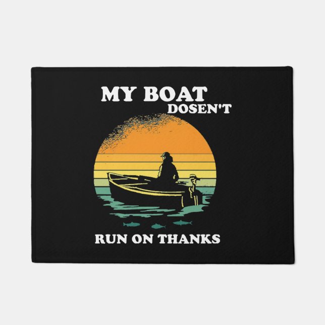 Paillasson Mon bateau ne fonctionne pas grâce (Devant)
