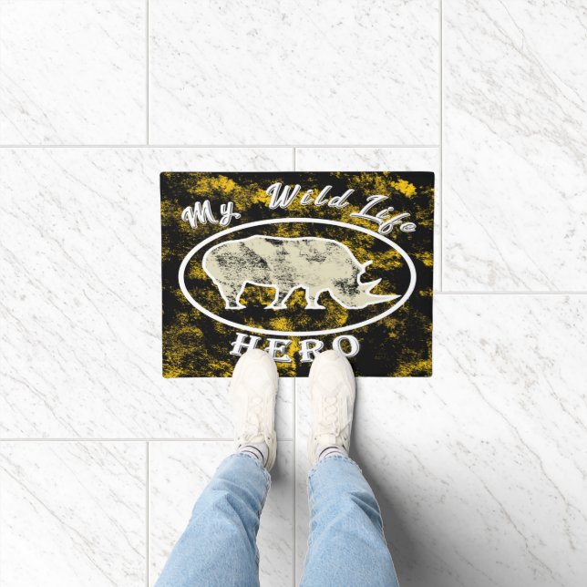 Paillasson Mon héros de la faune (Intérieur)