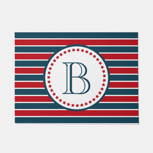 Paillasson Monogram design (Devant)