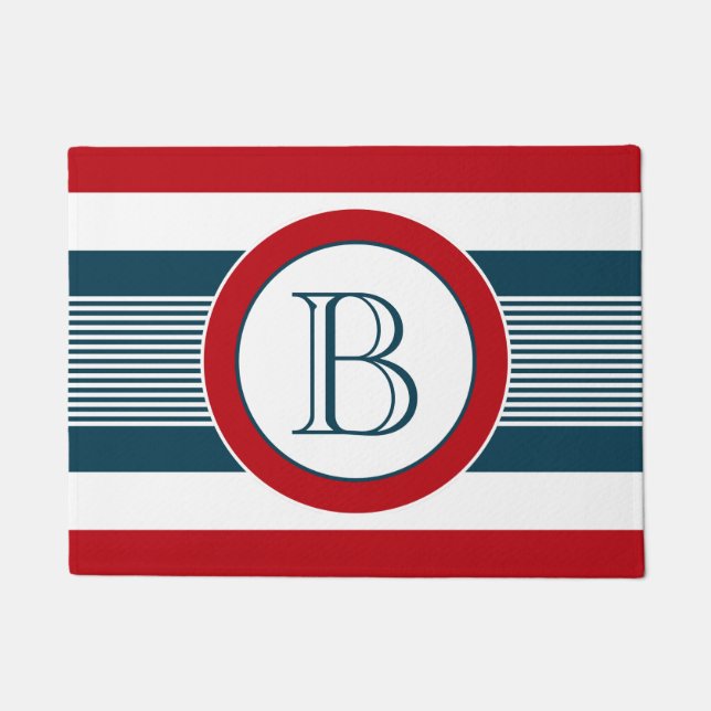 Paillasson Monogram design (Devant)