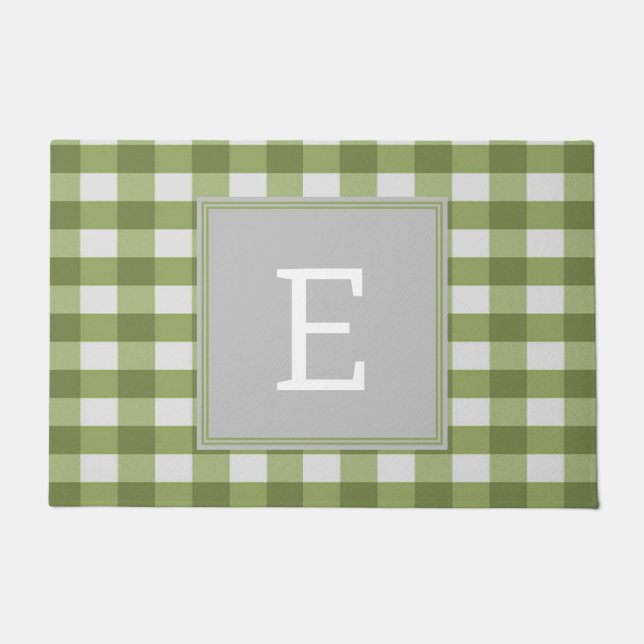 Paillasson Monogramme à lunettes de Buffalo Vert (Devant)