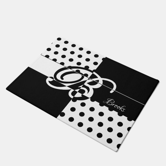 Paillasson Monogramme B (Incliné)