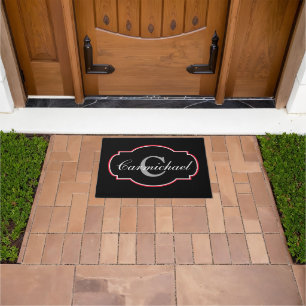Paillasson Monogramme décoratif personnalisé