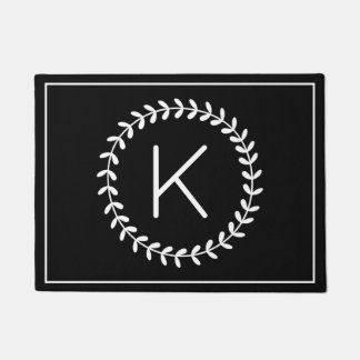 Paillasson Monogramme Wreath