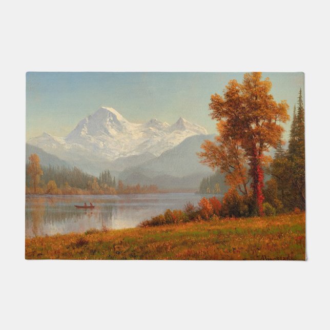 Paillasson Mont Baker, Washington, art raffiné, (Devant)