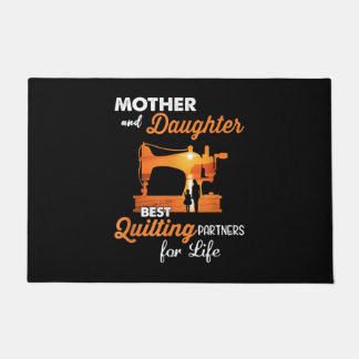 Paillasson Mor and Daughter Best Quilting Partners Life