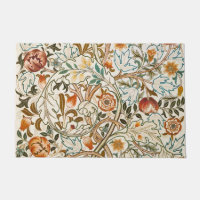 Morris Acanthus Floral Crewel Motif de broderie