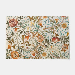 Paillasson Morris Acanthus Floral Crewel Motif de broderie