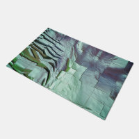 Mosaïque de menthe grisâtre avec légèrement sculpt