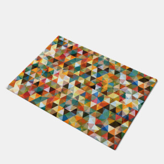 Paillasson Mosaïque géométrique Abstraite moderne